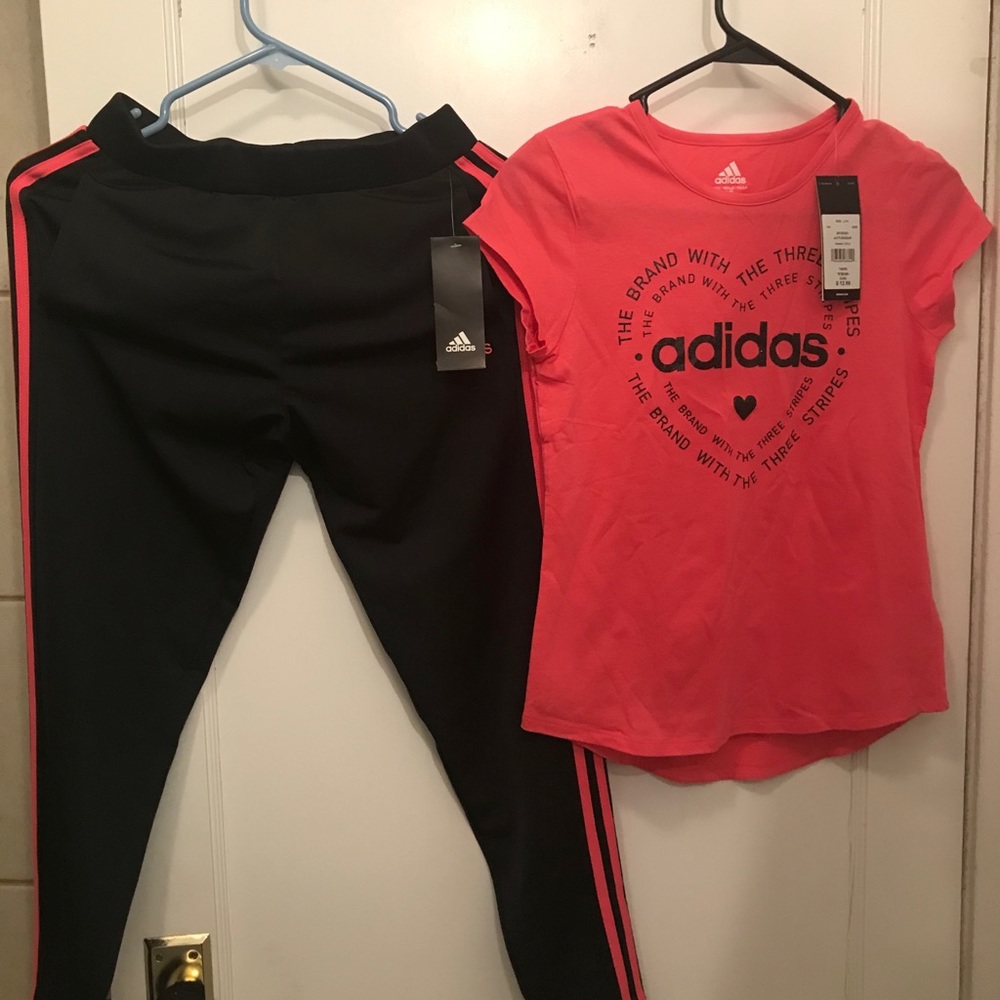 New Adidas girl active wear
